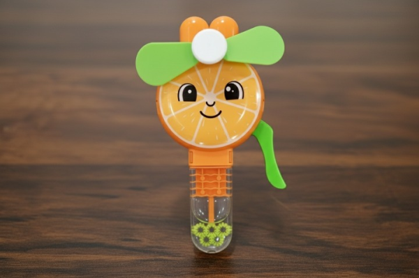 Fruit Shape Handheld Toy Fan for Kids – Cute Cartoon Mini Fan