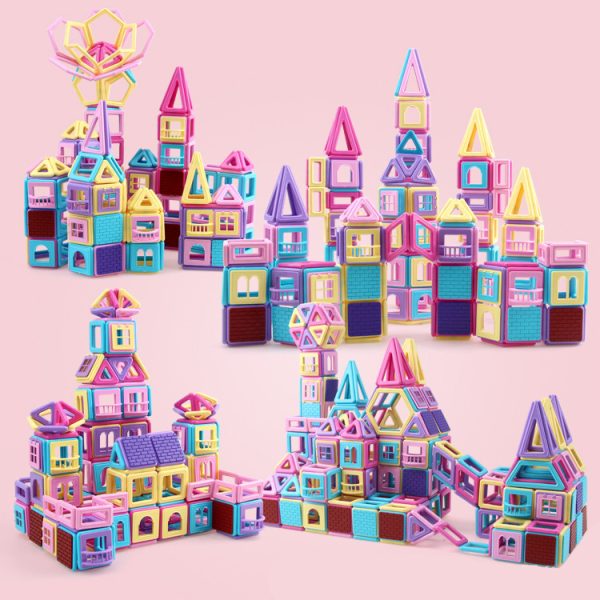 40 Pcs Magnetic Building Blocks – Educational STEM Toy for Kids