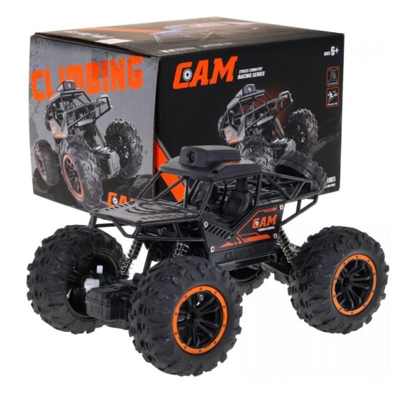 Crawler RC Car with 720p HD Camera – Off-Road Monster Truck Toy